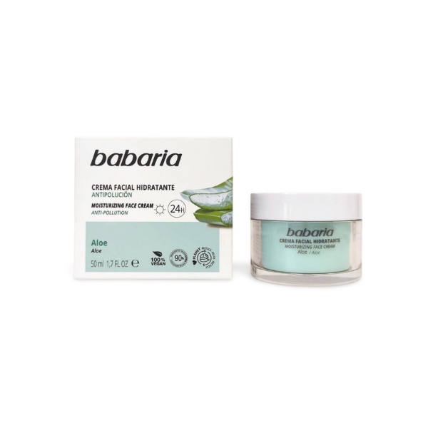 Babaria aloe vera crema facial nutritiva 50ml
